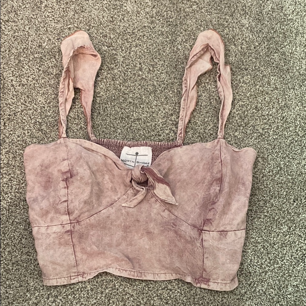 Women's Pink Crop Top